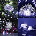 Miniatyrbild 2 av 5: Fairy Lights, (2 st Vit) Set om 5M 50LED Batteridrivna Fairy