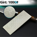 Miniatyrbilde 5 av 5: Ultratynn Diamantsliper Slipestein Honeycomb Overflate Dobbeltsidig Sliper Grindstone Verktøy 400 Grit