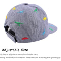 Miniatyrbilde 4 av 5: Baseballcaps for gutter (dinosaur 1-2 år gammel) gutt baby bomull sol
