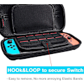 Miniatyrbilde 1 av 5: Etui for Nintendo Switch og Switch OLED Lommeveske Deksel med 2
