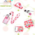 Miniatyrbillede 3 af 5: 3 stk. Frugt-Snore med Badgeholder, Hals Snore Badge Hol