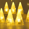 Miniatyrbilde 4 av 5: ##/4 stykker jule-isfjell nattlys, LED juledekorasjon##/