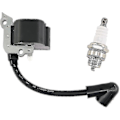 Miniatyrbilde 1 av 5: Tennspole med tennplugg for Stihl Fs38 Fs46 Fs45 Fs55 Fc55 Fc55z Fc55-dz Hl45 Hl45z Hl45-dz Hs