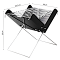 Miniatyrbilde 2 av 6: ##/Bærbar Kullgrill, Sammenleggbar Kullgrill for Piknik##/