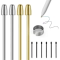 Miniatyrbilde 2 av 5: Markør Penn Stylus Tupper For Remarkable 2, Remarkable 2 Penn Tupper Med Verktøy For Fjerning Av Nibber, Metall Tupper/Nibber