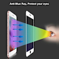 Miniatyrbillede 5 af 5: Fuld Dækning Hærdet Glas Skærmbeskyttelsesfilm til i-Phone 11 Pro 7 8 Plus XR for iPhone XS Max