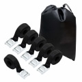 Miniatyrbilde 2 av 5: Basics Surringsstropper, 2,5 m Lange, 25 mm Brede, Belastningskapasitet 150 kg