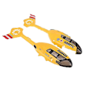 Miniatyrbillede 3 af 5: YXZNRC F06 2.4G 6CH RC Helikopter Reservedele Gul Canopy