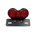 Miniatyrbillede 5 af 5: ##/Integreret motorcykel baglygte (grå linse) Bremslys Lys##/