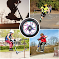 Miniatyrbillede 5 af 5: 100mm Pro Stunt Scooter Hjul med ABEC 9 lejer passer til 100/110