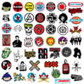 100 klistremerker og klistremerker - Musikk