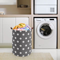 Pikkukuva 4 / 5: /#/Freestanding Laundry Basket Storage Sorter Drawstring Lid Collapsible Thick/#/