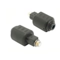 Miniatyrbilde 4 av 5: /#/5PCS Mini 3,5 mm Jack til Toslink Hann til Hunn Optisk Tilkobling Lydadapter for Utmerket Lydkvalitet - Pakke/#/
