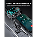 Miniatyrbillede 4 af 5: ##/Bil Bluetooth, Hurtig USB C 18W Bluetooth 5.0 FM-transmitter med 9##/