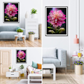 Miniatyrbild 2 av 5: ##/DIY diamantmålning, diamantkonstmålning blomsterkit##/