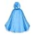 Miniatyrbilde 3 av 6: ##/Blå prinsessekappe til fest (passer til høyde 110 cm)##/