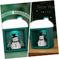 Miniatyrbilde 3 av 6: ##/1 Sett med julelys LED nattlys juleskiltlys##/