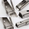 Miniatyrbillede 2 af 5: ##/Foldbar Beslag, 2 stk. Foldbare Hylder i Rustfrit Stål, Fo##/