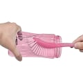 Miniatyrbillede 3 af 5: 2 stk - Pink, Langskaftet Flaskebørste Gryde og Panderensningsbørste
