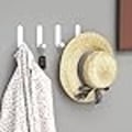 Miniatyrbild 5 av 6: ##/Vita självhäftande krokar 4-pack##/
