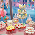 Miniatyrbild 1 av 5: (Blå 32cm*30cm) 3-vånings Cupcakesställ i Kartong för