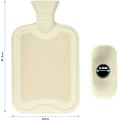 Miniatyrbilde 2 av 5: ##/2L Termosflaske - Hvit pelsball, termosflaske med supermyk pels##/