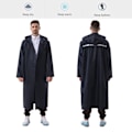Pikkukuva 3 / 5: ##/Sateenkaariponcho Unisex Uusiokäyttöinen Läpinäkyvä Sadetakki Kannettava##/