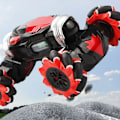 Pikkukuva 3 / 4: ##/RC-auto 2.4GHz kaukosäädin/elellä ohjattava 30km/h LED-valo ja musiikki##/