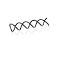 Miniatyrbillede 3 af 4: /#/36 stk. Spænder Clips Spiral Hårnål Spiral Hårnål DIY Hårstyling(Sort)/#/