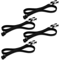 Miniatyrbillede 2 af 4: Sort, 4 briller snor anti-slip snor anti-tab snor anti-læder