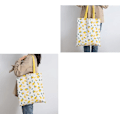 Miniatyrbillede 4 af 4: Canvas Tote Bag, 40cm x 36cm (Gul), Shopping Tote Bag