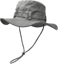 ##/Solhatt med bred brätte för utomhus Dubbellager Klassisk Combat Army Style Djungel Solhatt för Fiske Jakt Camping##/