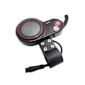 Miniatyrbild 1 av 5: QS-S4 48V-60V Tumgas LCD-skärmmätare för Zero 8 9 10 8X 10X Elscooter 6PIN Display Tillbehör