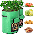 Miniatyrbillede 1 af 5: Kartoffeldyrkningsposer, 2 pakker 10 gallon Kartoffeldyrkningsposer Kartoffel P
