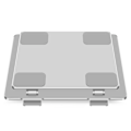 Miniatyrbillede 4 af 5: ##/Laptop Stativ Lap Desk, Ergonomisk Foldbar Computer Stativ med Justerbar Højde##/