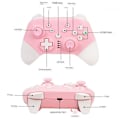 Miniatyrbillede 3 af 5: ##/(Pink) Trådløs Bluetooth-spilcontroller egnet til flere platforme##/