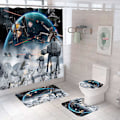 Miniatyrbillede 3 af 3: ##/Star Wars Cool Polyester Bruseforhæng -165*180CM##/