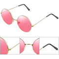 Miniatyrbillede 1 af 5: 2 Par Solbriller Specifikationer Rose Solbriller Retro Stil Su