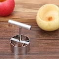 Miniatyrbilde 3 av 5: Corer Creative Easy Cut Fruktkjernefjerner i rustfritt stål for pærer Small