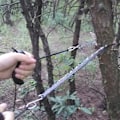 Pikkukuva 4 / 4: ##/Langallinen saha ruostumattomasta teräksestä taskussa, mini-kaapeli saha##/