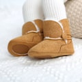 Miniatyrbilde 2 av 6: ##/11CM Fôrede Lær Barneboots Baby Boots Sko Polstret Varme##/
