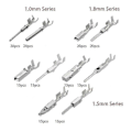 Miniatyrbillede 5 af 5: 340 stk. 1/1,5/1,8/2,2/2,8/3,5 mm terminalben ledningsnet ben han hun bil elektrisk stik sæt bil ledning