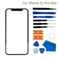 Miniatyrbillede 1 af 5: Front Ydre Linse Glas Skærm Udskiftning Reparationsværktøjssæt Kompatibelt iPhone 12 Pro Max for iPhone 11 Pro Max
