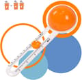 Cirkelpappersskärare (Orange) Papperscirkelskärmaskin Rotary