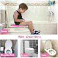 Miniatyrbillede 4 af 5: Babysæde til toilettet, Foldbar Børnetoiletsæde, Babytoilet