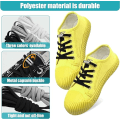 Miniatyrbilde 3 av 5: 6 Par Elastiske Skolisser med Metallspenne - Ingen Binding Elastiske Skolisser