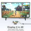 Miniatyrbilde 5 av 5: (Hvit) Switch Dock for Nintendo Switch OLED, 3-i-1 TV-adapter med