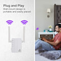 Miniatyrbild 3 av 5: WiFi-förstärkare 300Mb, WiFi-förstärkare Trådlös Extenderförstärkare