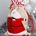 Miniatyrbillede 3 af 5: ##/3 x Små Juleposer (18x30CM) - Julegaveposer med Træk snor##/