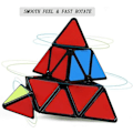 Miniatyrbillede 1 af 5: Trekantskube, Pyramide Speed ??Magic Cube, Speed ??Cube Julegave
